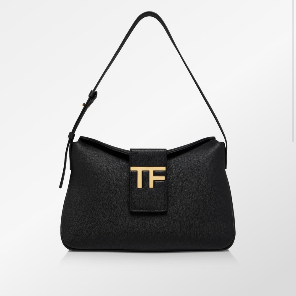 Tom Ford - GRAIN LEATHER TF MINI HOBO - Handbag